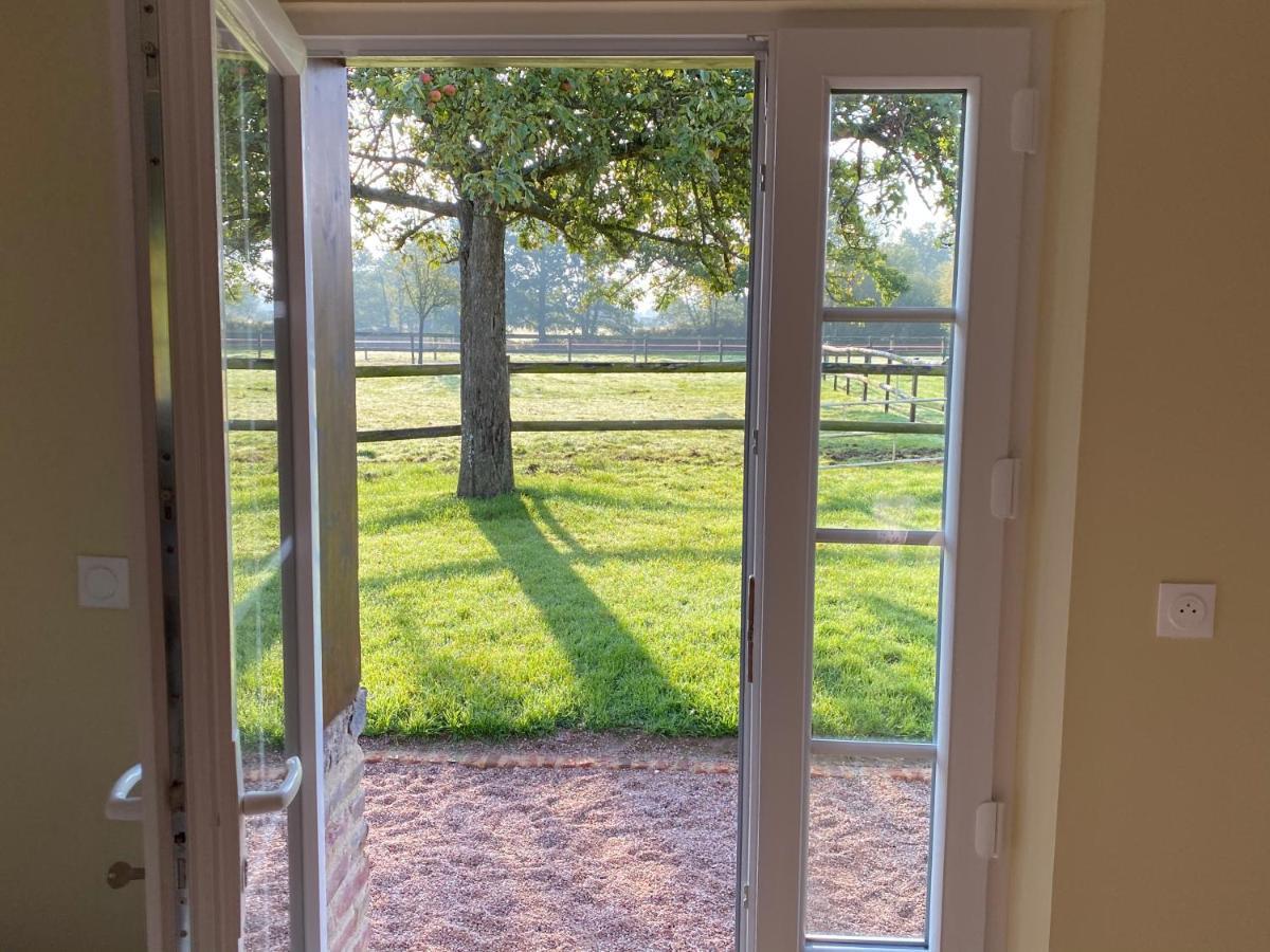 La Longere Du Haras Apartman Manerbe Kültér fotó
